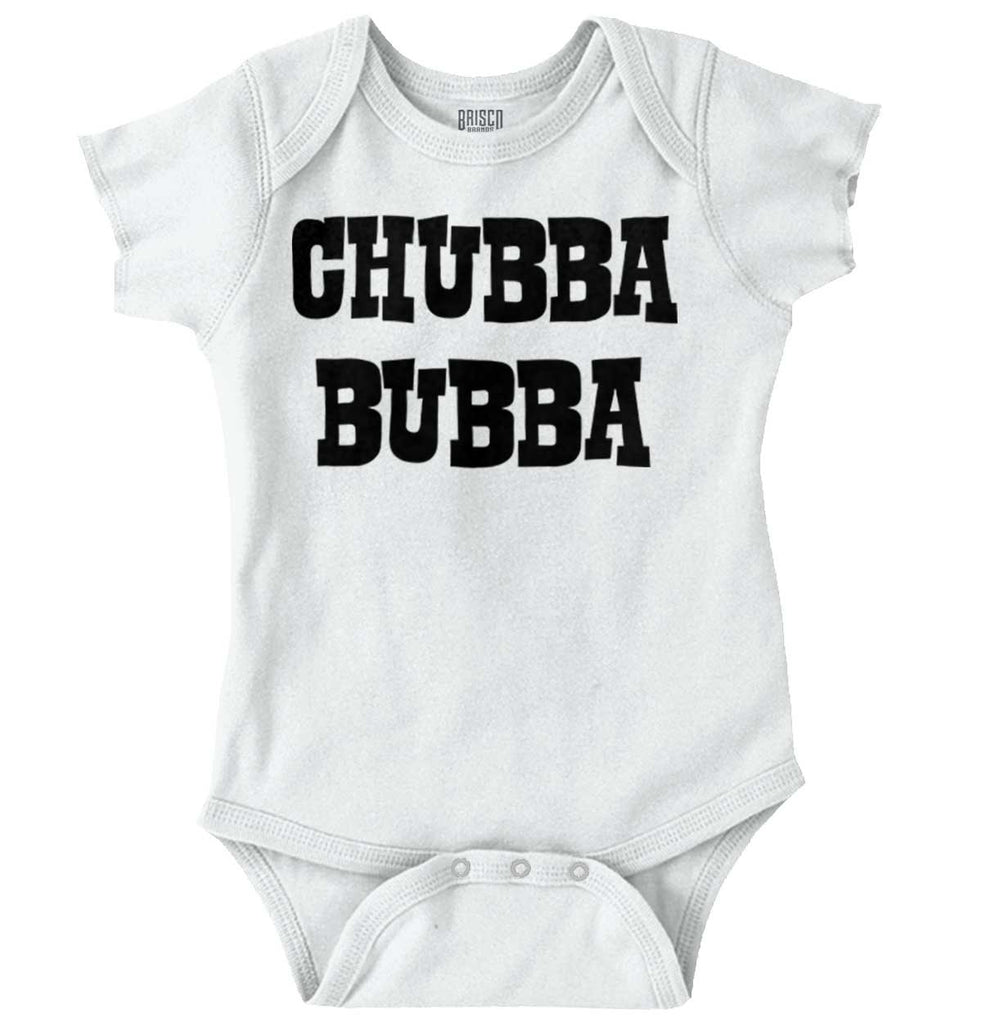 Chubba Bubba Romper Bodysuit-Direct To Garment Print-Brisco Baby