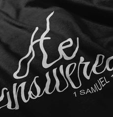 He Answered Romper Bodysuit-Direct To Garment Print-Brisco Baby