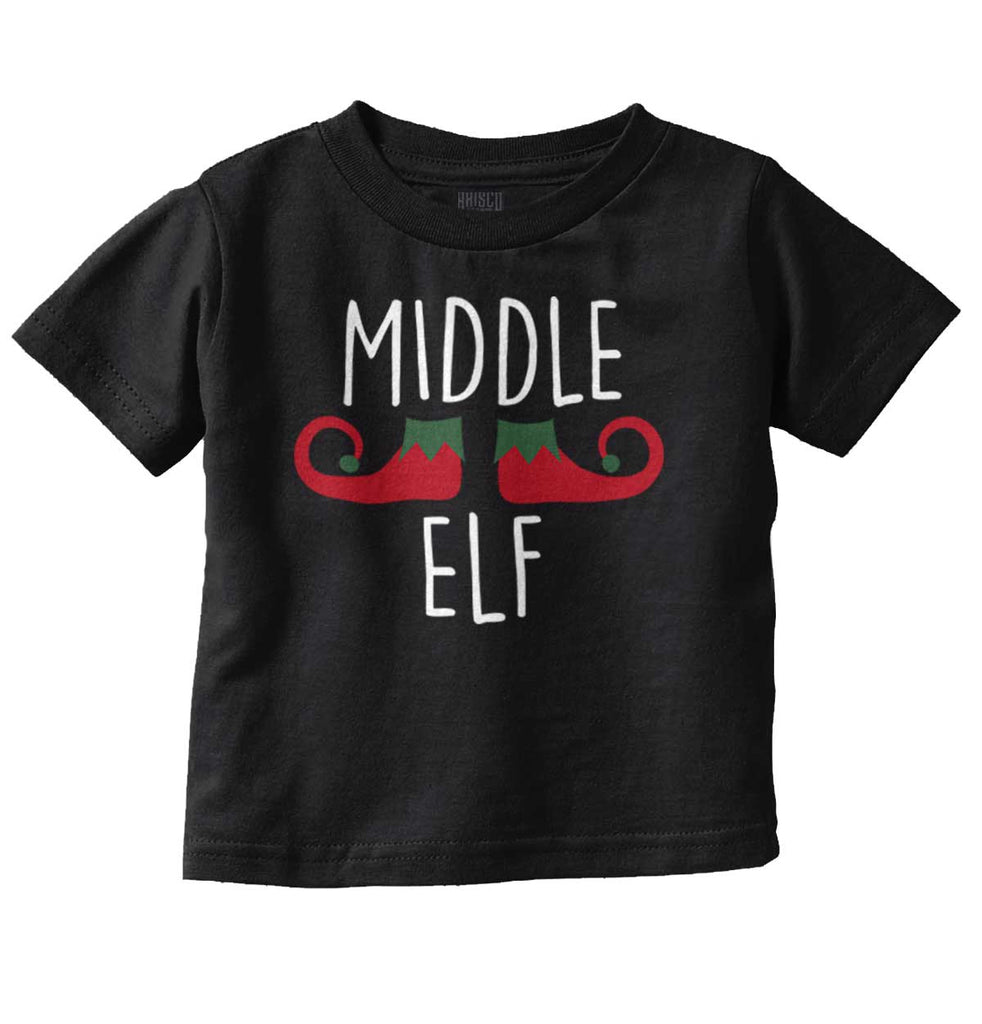 Middle Elf Infant Toddler T Shirt-Direct To Garment Print-Brisco Baby