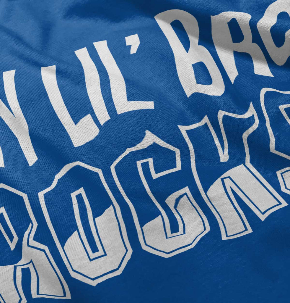 My Lil' Bro Rocks Infant Toddler T Shirt-Direct To Garment Print-Brisco Baby