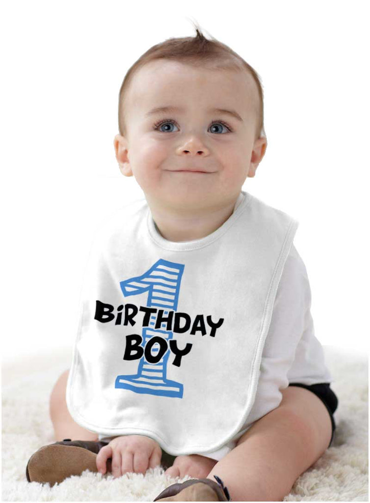 Birthday Boy Infant Baby Bib-Direct To Garment Print-Brisco Baby