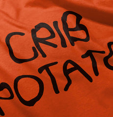 Crib Potato Infant Toddler T Shirt-Direct To Garment Print-Brisco Baby