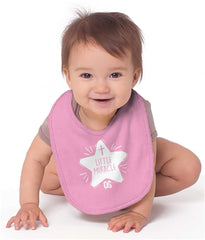 Little Miracle Infant Baby Bib-Direct To Garment Print-Brisco Baby