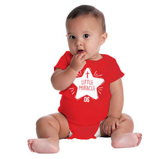 Little Miracle Romper Bodysuit-Direct To Garment Print-Brisco Baby