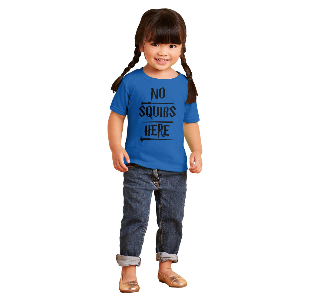 No Squibs Here Infant Toddler T Shirt-Direct To Garment Print-Brisco Baby