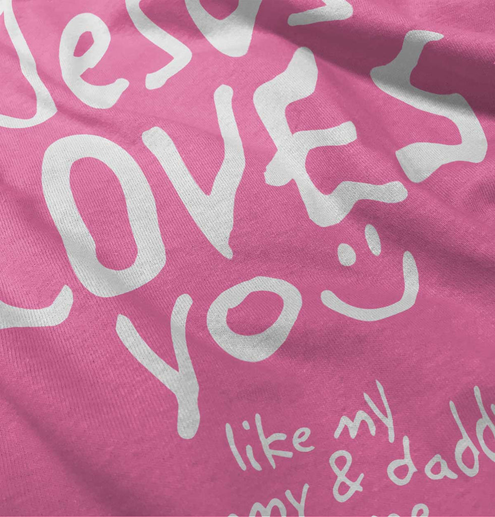 Jesus Loves You Baby Polka Dot Skirt Dress-Direct To Garment Print-Brisco Baby