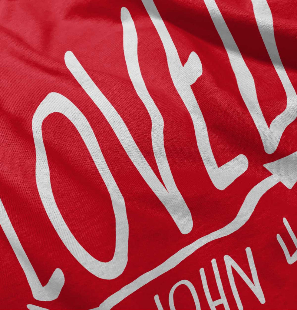 Loved Ringer Romper Bodysuit-Direct To Garment Print-Brisco Baby