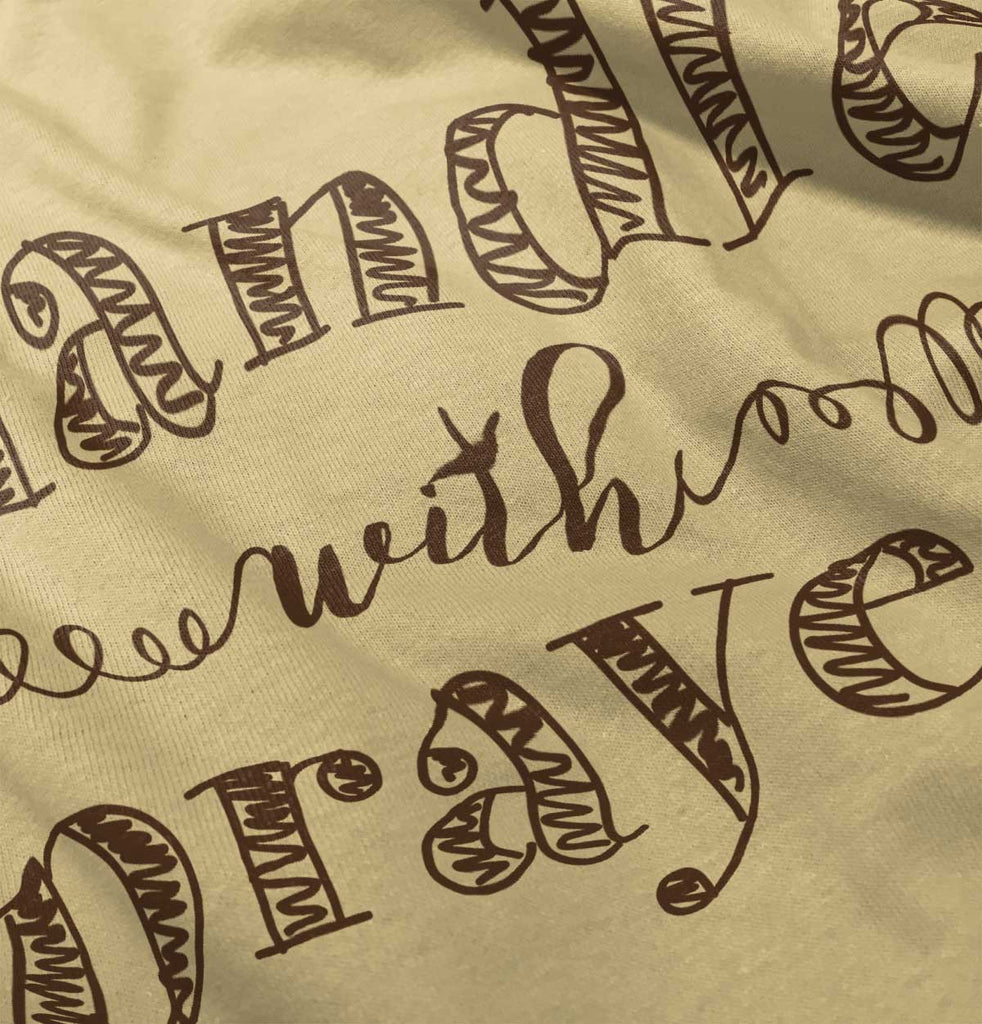 Handle With Prayer Romper Bodysuit-Direct To Garment Print-Brisco Baby