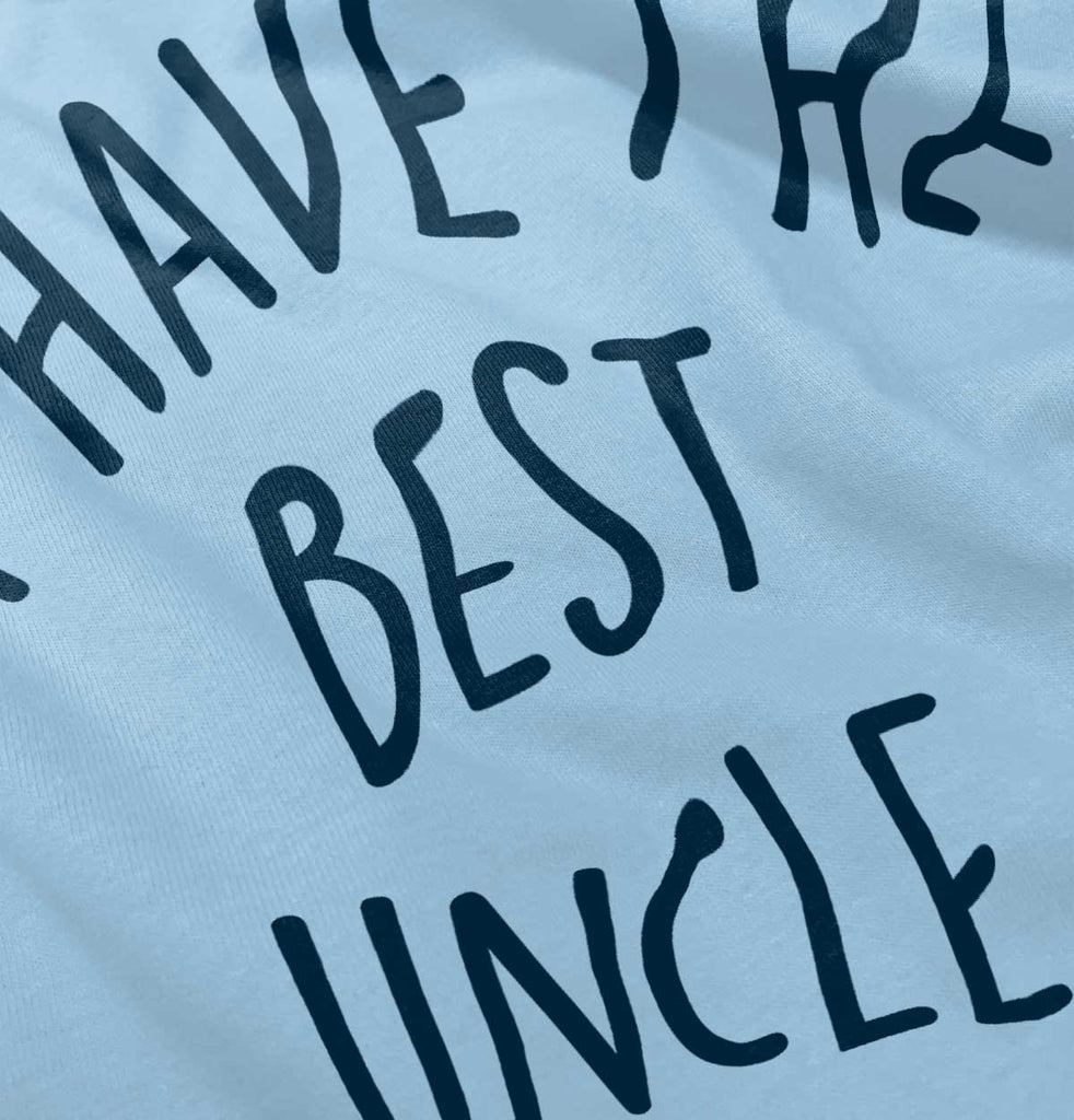 Best Uncle Infant Toddler T Shirt-Direct To Garment Print-Brisco Baby