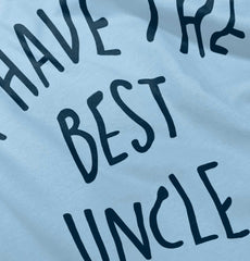 Best Uncle Infant Toddler T Shirt-Direct To Garment Print-Brisco Baby