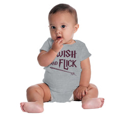 Swish And Flick Romper Bodysuit-Direct To Garment Print-Brisco Baby