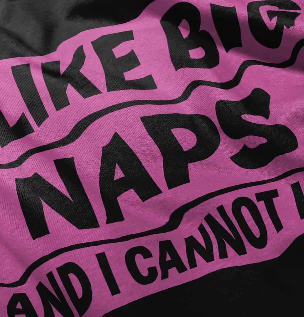 Big Naps Toddler Ruffle Bottom Tee-Direct To Garment Print-Brisco Baby