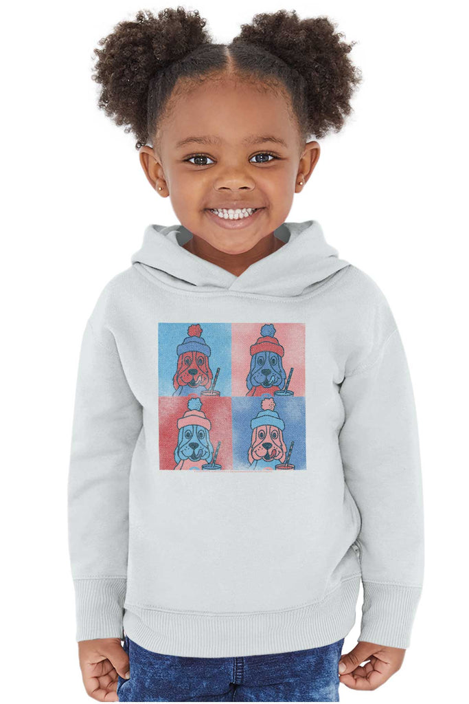 Graphic Slush Toddler Pullover Hoodie-Direct To Garment Print-Brisco Baby
