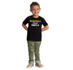 Bananas For Uncle Infant Toddler T Shirt-Direct To Garment Print-Brisco Baby