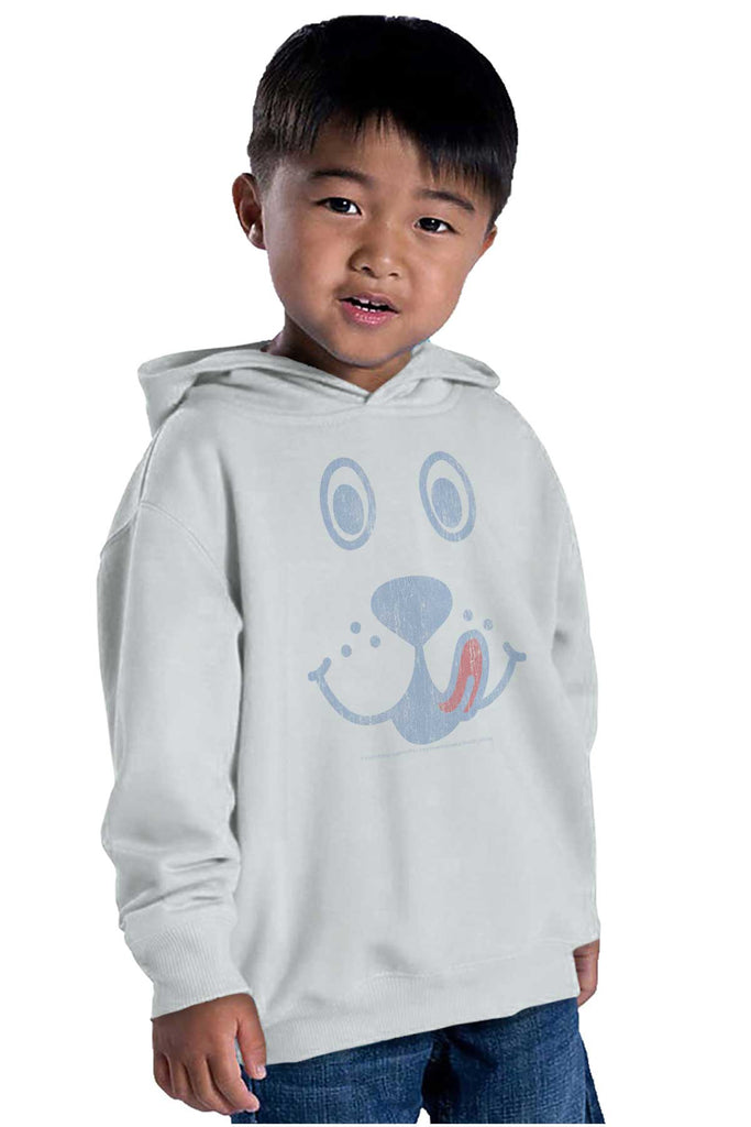 Distressed Puppie Toddler Pullover Hoodie-Direct To Garment Print-Brisco Baby