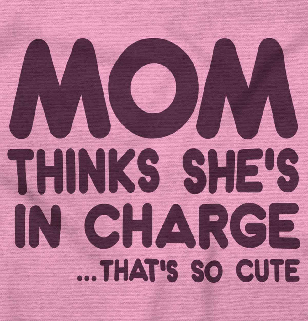 In Charge Infant Toddler T Shirt-Direct To Garment Print-Brisco Baby