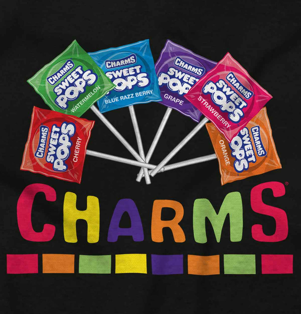 Charms Lollipops Infant Toddler T Shirt-Direct To Garment Print-Brisco Baby