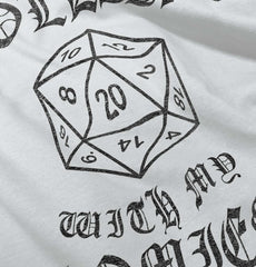 Rolling With My Homies Dungeons Infant Baby Bib-Direct To Garment Print-Brisco Baby