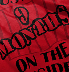 9 Months On The Inside Toddler Pullover Hoodie-Direct To Garment Print-Brisco Baby