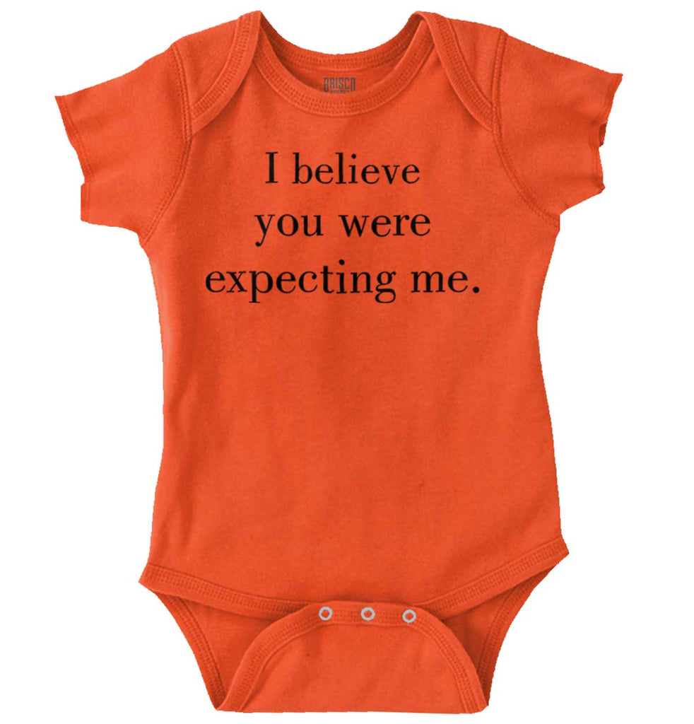 Expecting Me Romper Bodysuit-Direct To Garment Print-Brisco Baby