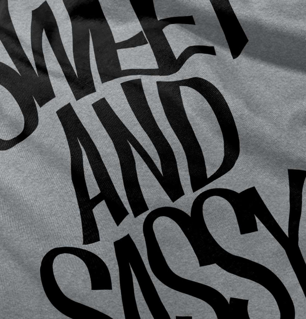Sweet and Sassy Infant Toddler T Shirt-Direct To Garment Print-Brisco Baby