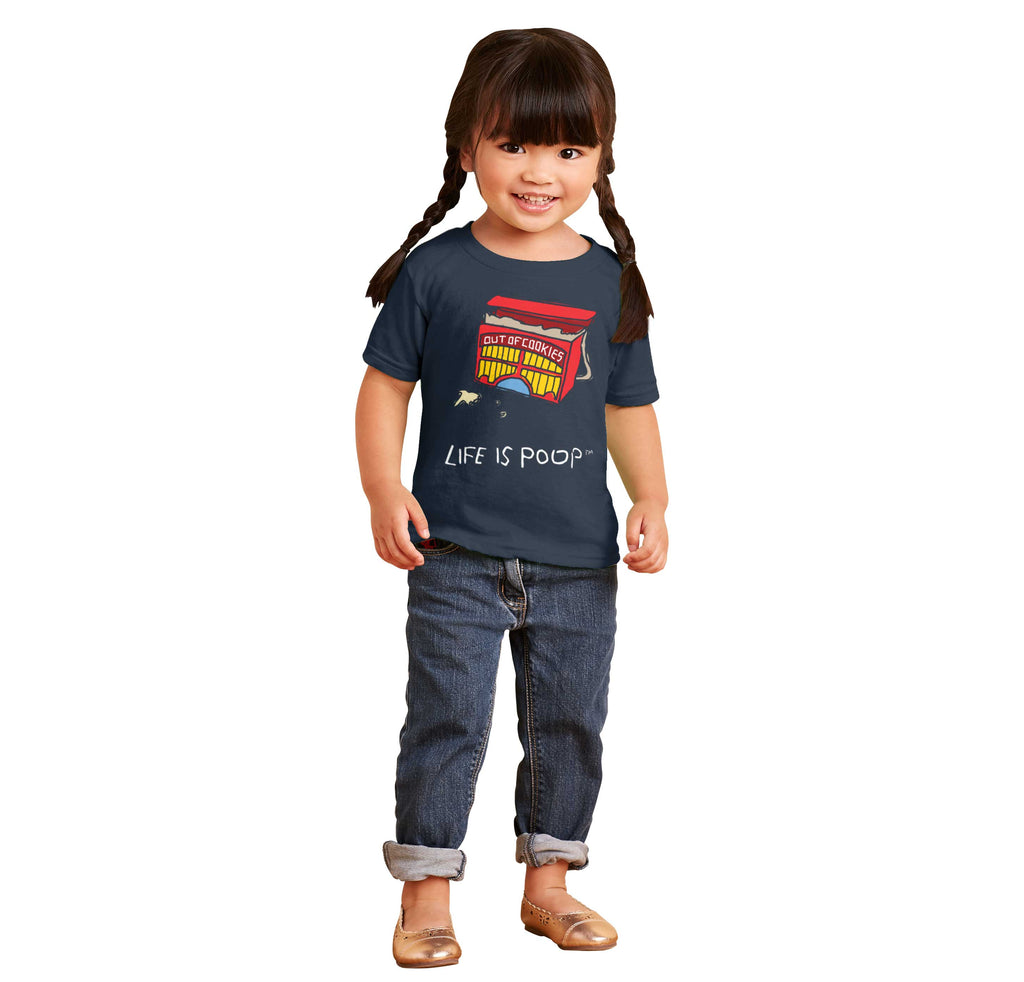 Out of Cookies Infant Toddler T Shirt-Direct To Garment Print-Brisco Baby