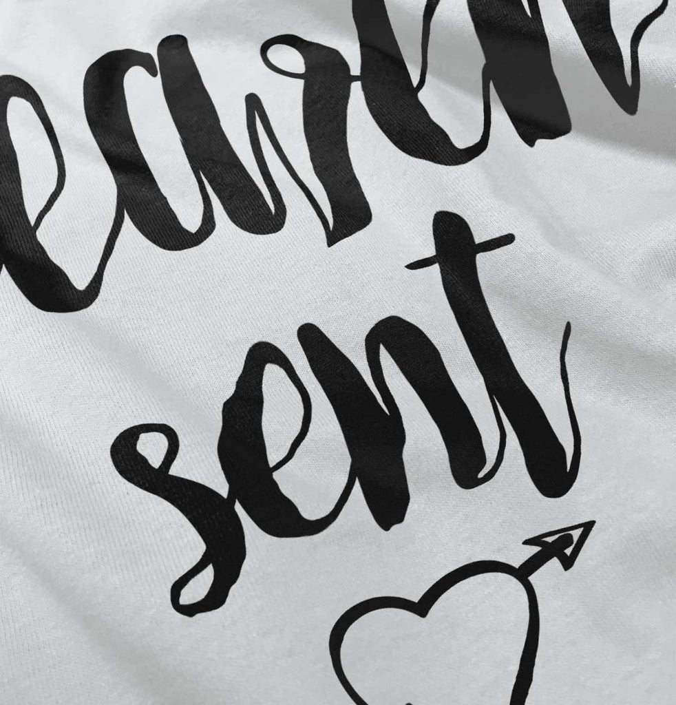 Heaven Sent Romper Bodysuit-Direct To Garment Print-Brisco Baby