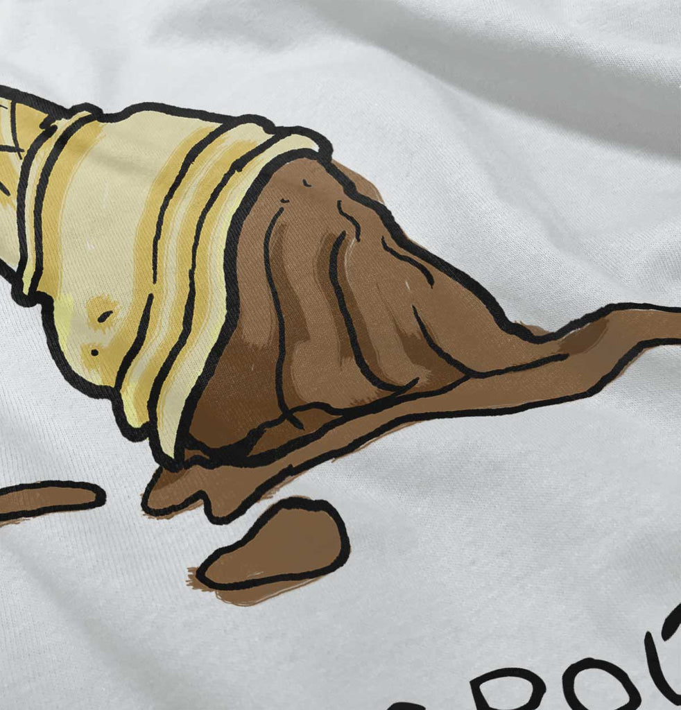 Dropped Cone Infant Toddler T Shirt-Direct To Garment Print-Brisco Baby