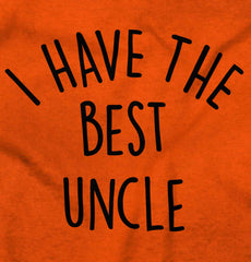 Best Uncle Infant Toddler T Shirt-Direct To Garment Print-Brisco Baby