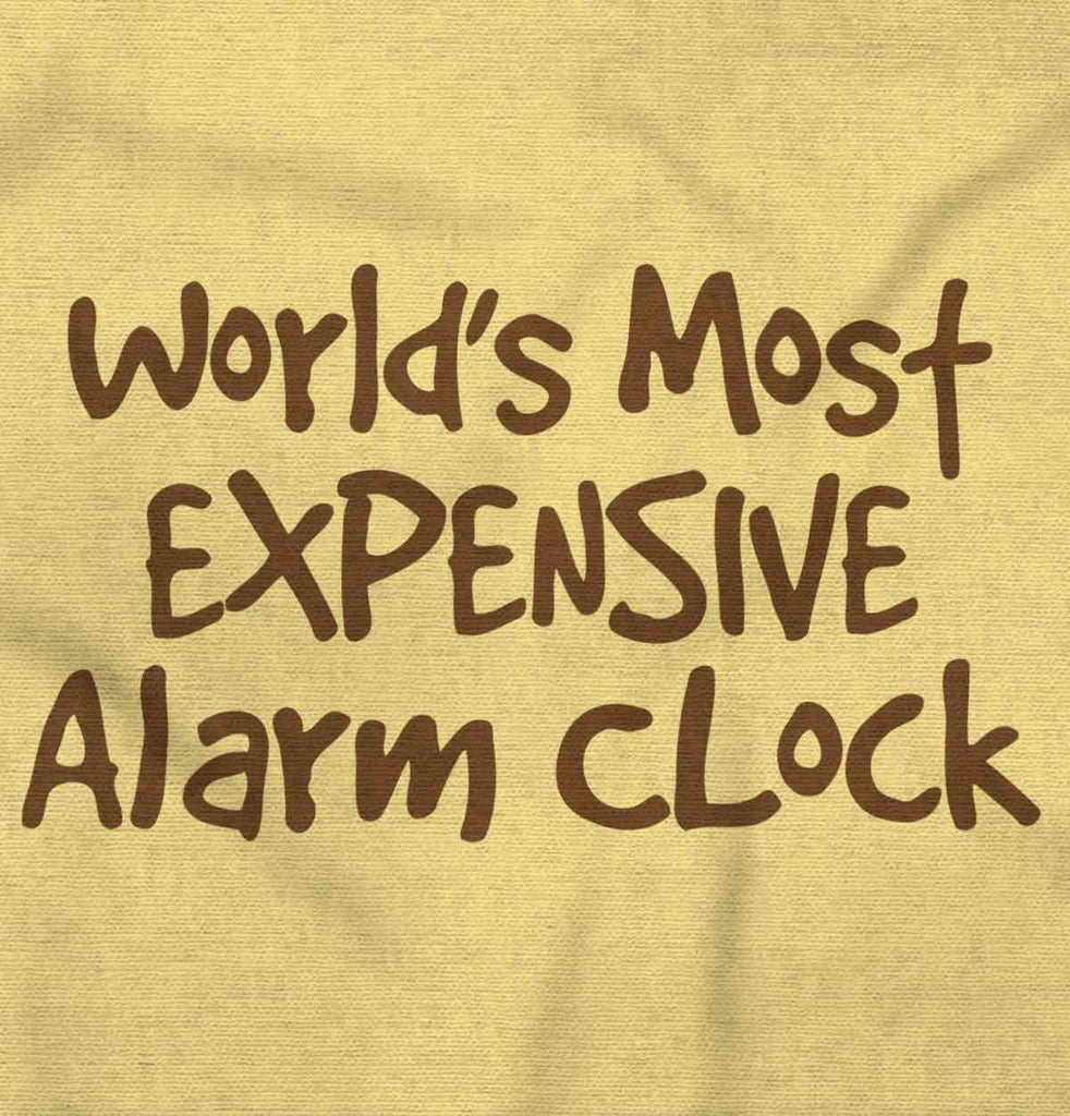 Alarm Clock Infant Toddler T Shirt-Direct To Garment Print-Brisco Baby
