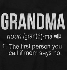 Grandma Infant Toddler T Shirt-Direct To Garment Print-Brisco Baby