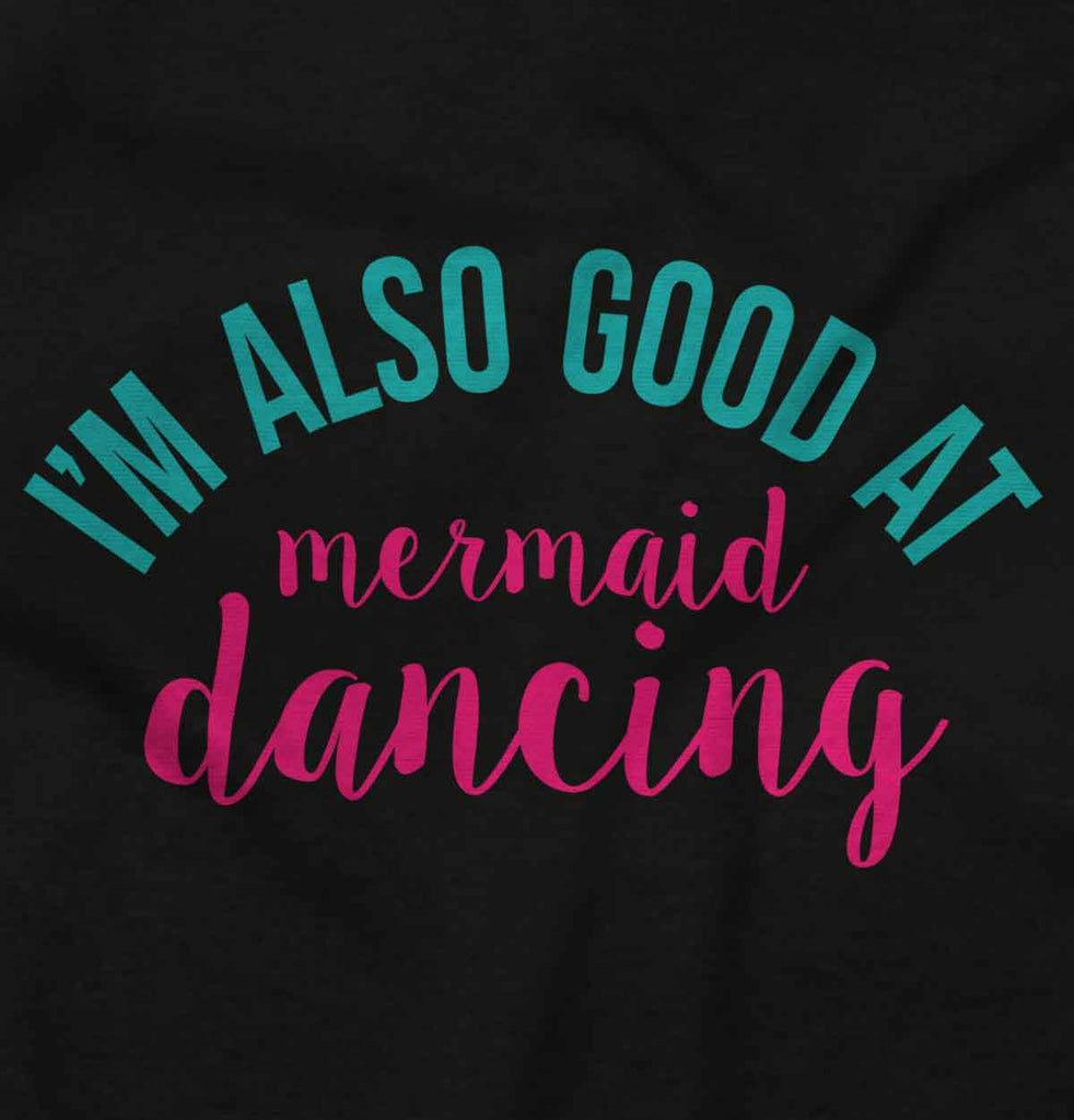 Mermaid Dancing Infant Baby Bib-Direct To Garment Print-Brisco Baby