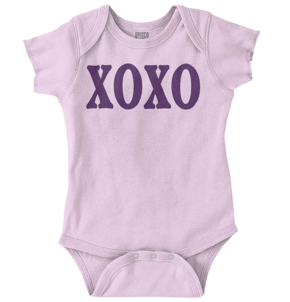 XOXO Romper Bodysuit-Direct To Garment Print-Brisco Baby
