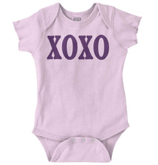 XOXO Romper Bodysuit-Direct To Garment Print-Brisco Baby