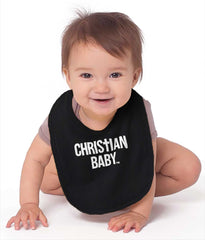 Christian Baby Infant Baby Bib-Direct To Garment Print-Brisco Baby