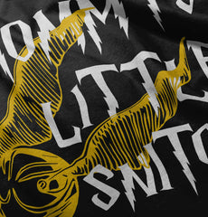 Mommy's Little Snitch Infant Baby Bib-Direct To Garment Print-Brisco Baby