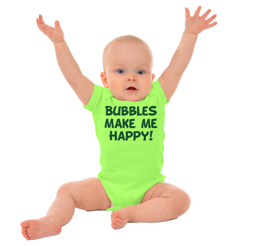 Bubbles Romper Bodysuit-Direct To Garment Print-Brisco Baby