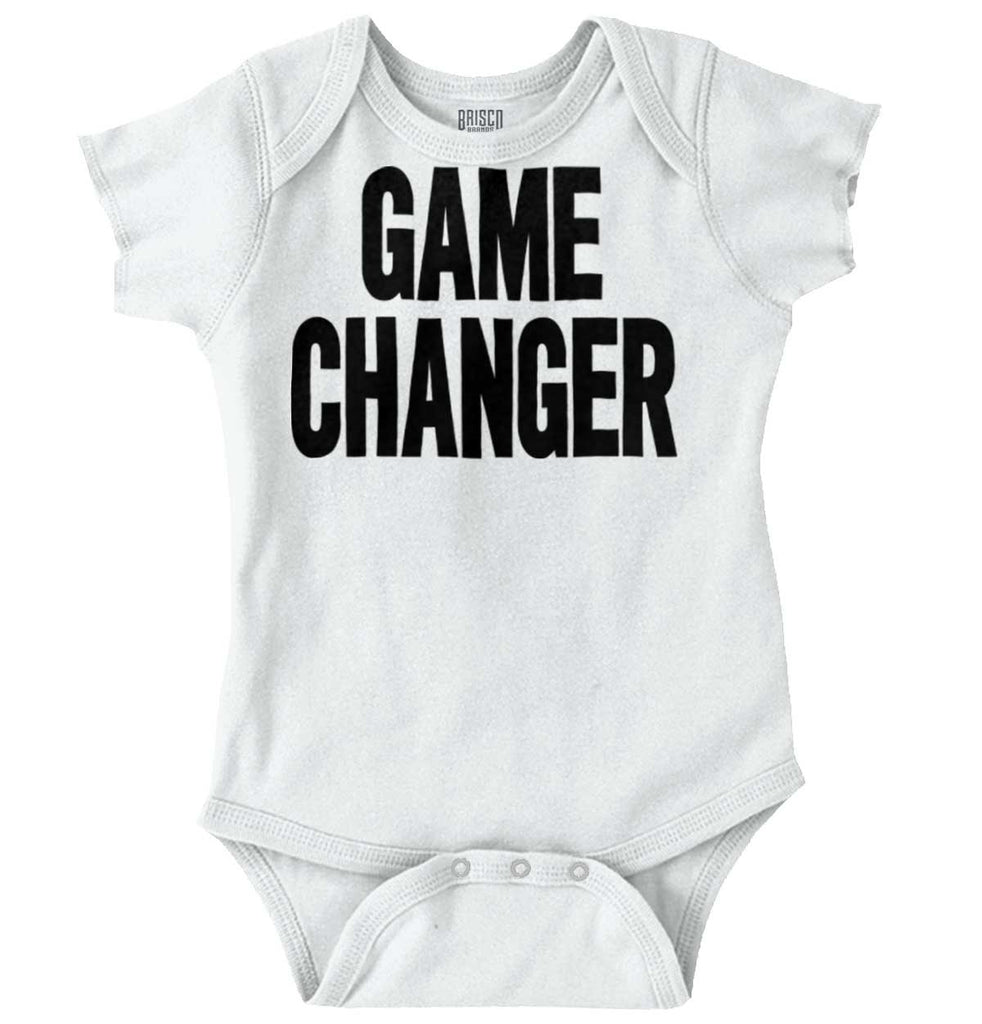 Game Changer Romper Bodysuit-Direct To Garment Print-Brisco Baby