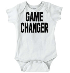 Game Changer Romper Bodysuit-Direct To Garment Print-Brisco Baby