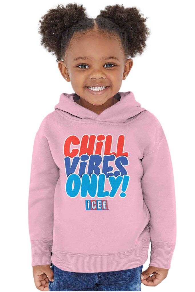 Chill Vibes Only Toddler Pullover Hoodie-Direct To Garment Print-Brisco Baby