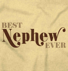 Best Nephew Ever Romper Bodysuit-Direct To Garment Print-Brisco Baby