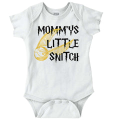 Mommy's Little Snitch Romper Bodysuit-Direct To Garment Print-Brisco Baby