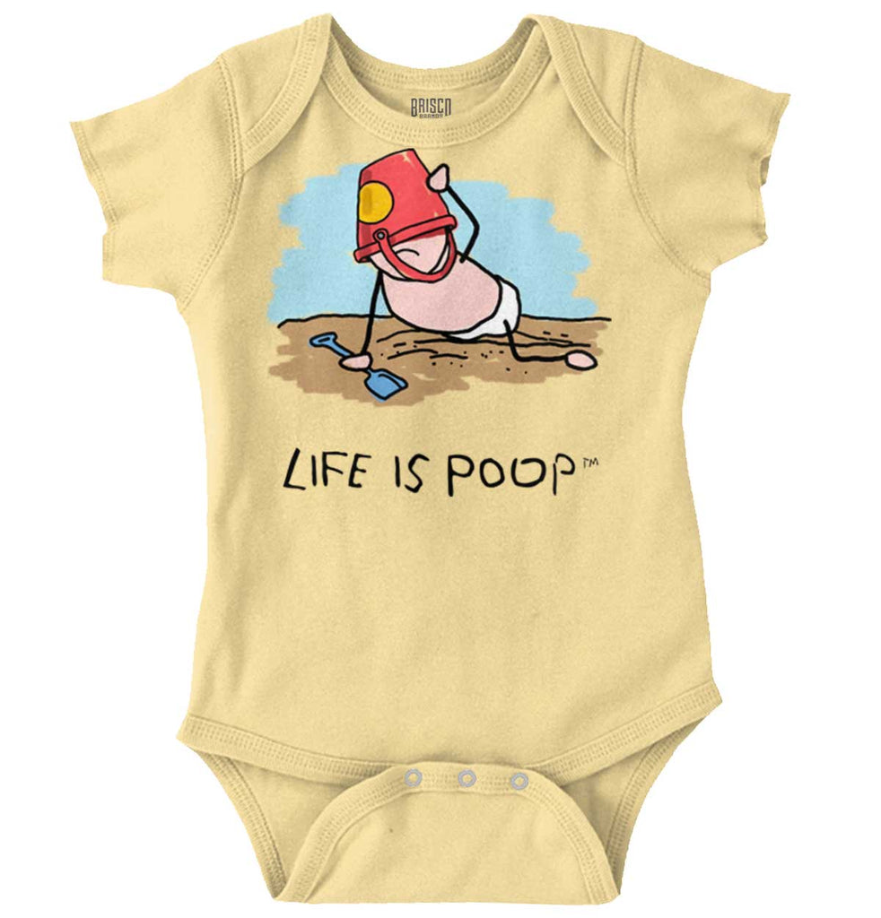 Baby Beach Romper Bodysuit-Direct To Garment Print-Brisco Baby