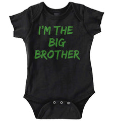 I'm The Big Brother Romper Bodysuit-Direct To Garment Print-Brisco Baby