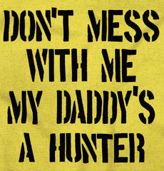 Daddy's A hunter Romper Bodysuit-Direct To Garment Print-Brisco Baby
