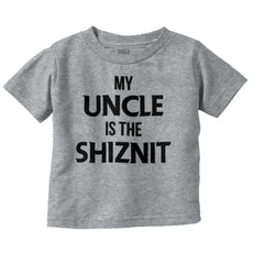 Uncle Shiznit Infant Toddler T Shirt-Direct To Garment Print-Brisco Baby