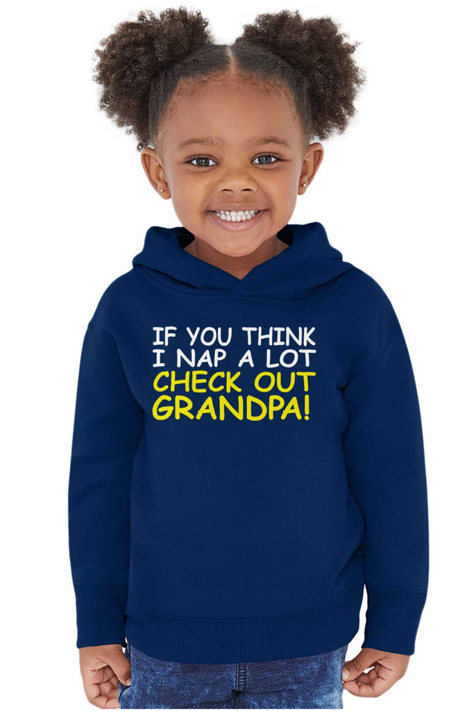 Check Out Grandpa Toddler Pullover Hoodie-Direct To Garment Print-Brisco Baby