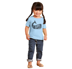 Jesus Whale Infant Toddler T Shirt-Direct To Garment Print-Brisco Baby