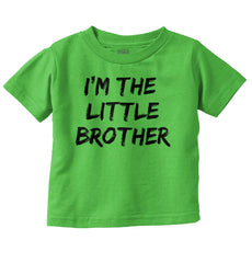 I'm The Little Brother Infant Toddler T Shirt-Direct To Garment Print-Brisco Baby
