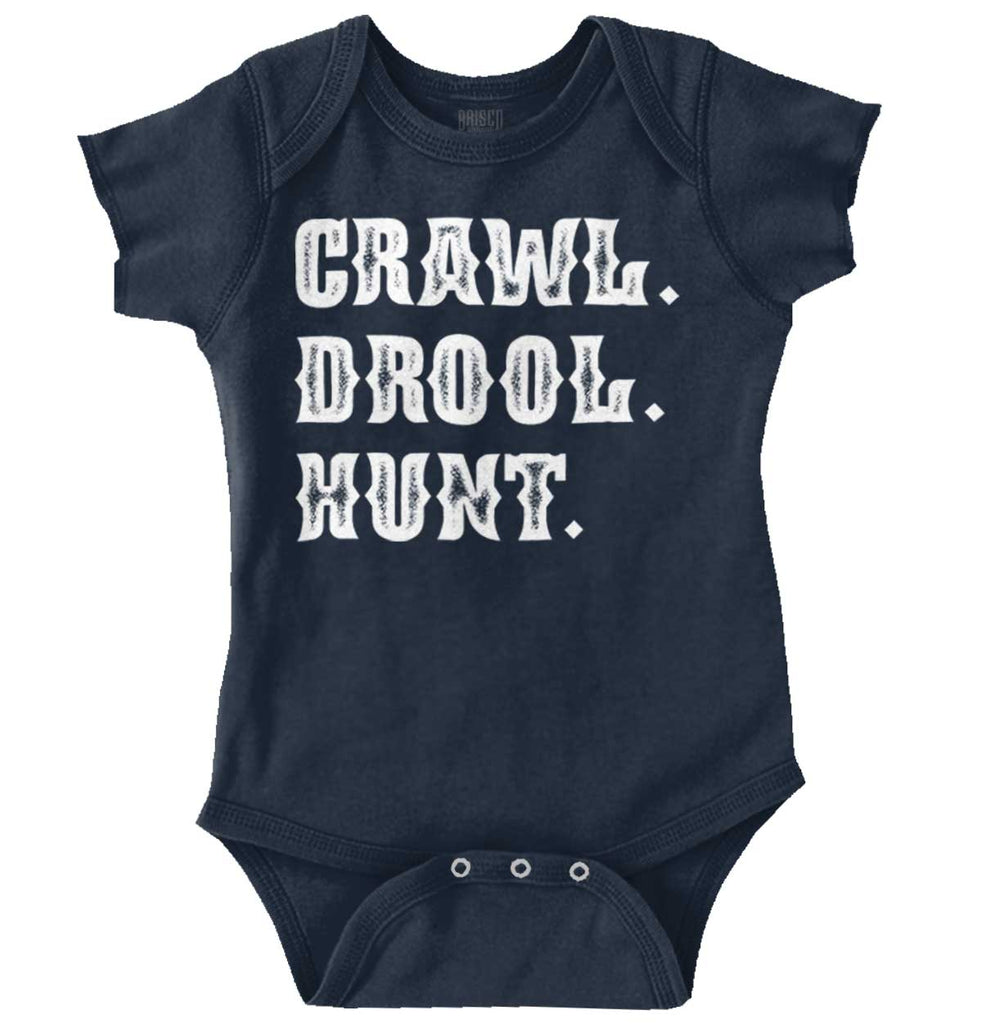 Camo & Bucks Romper Bodysuit-Direct To Garment Print-Brisco Baby